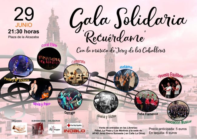 gala solidaria recuerdame gala solidaria recuerdame jerez de los caballeros