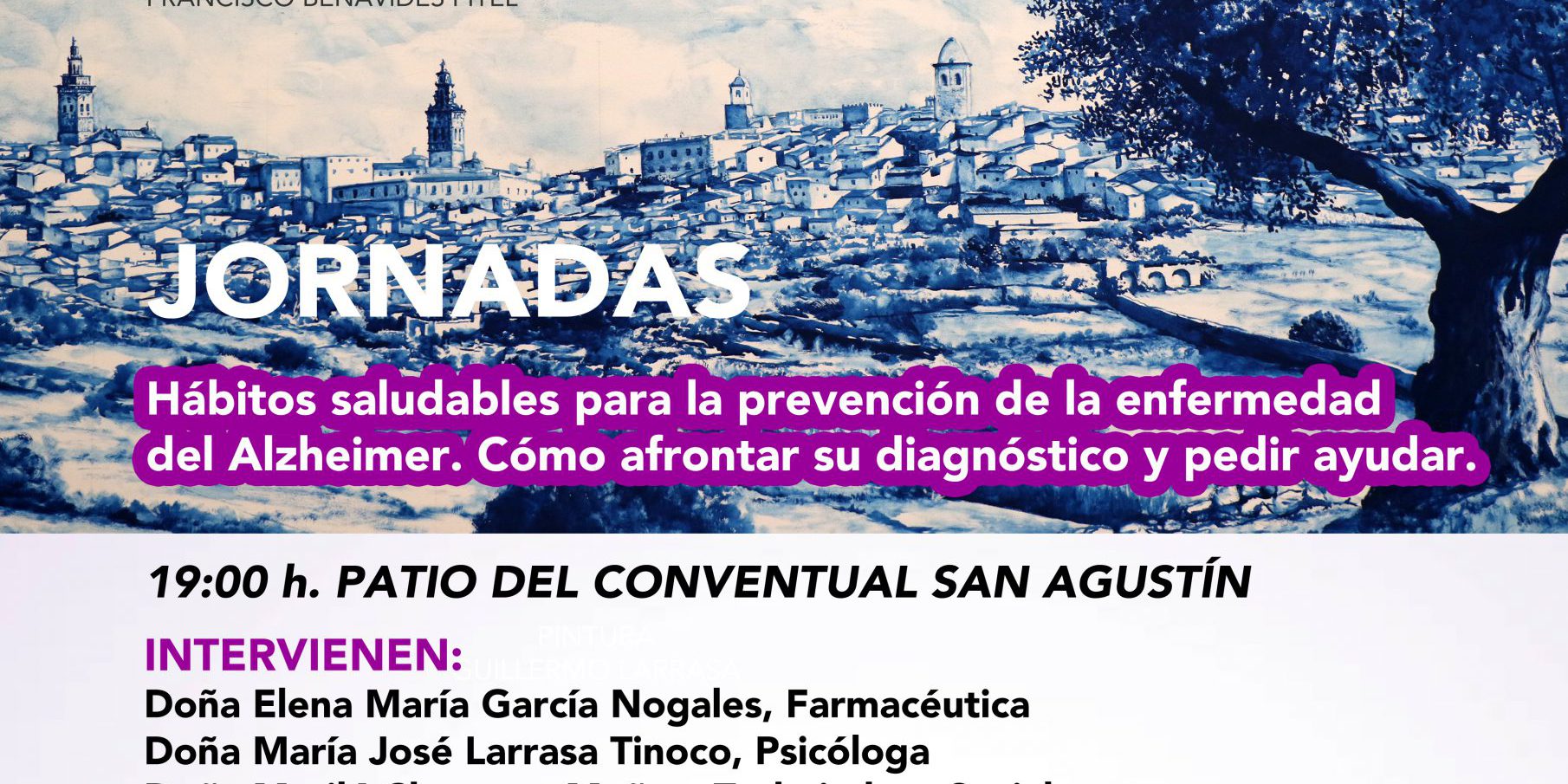 cartel dia mundial alzheimer 2020 AFAD Jerez Sierra Suroeste